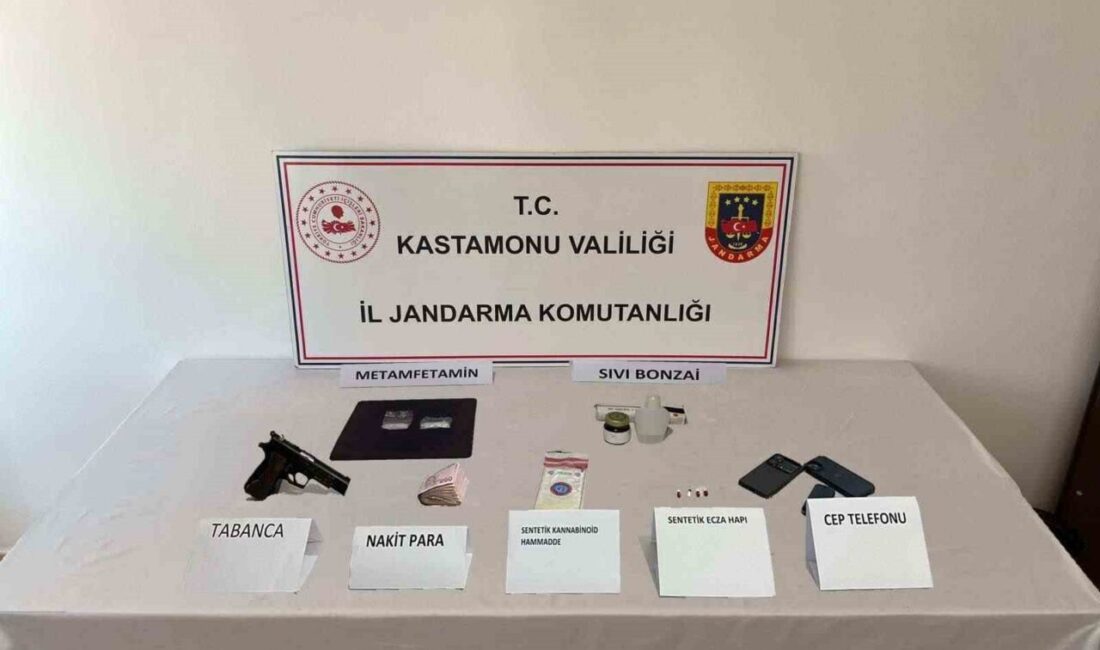 Kastamonu'da jandarma, uyuşturucu operasyonu düzenleyerek 9 kişiyi gözaltına aldı. Operasyonda