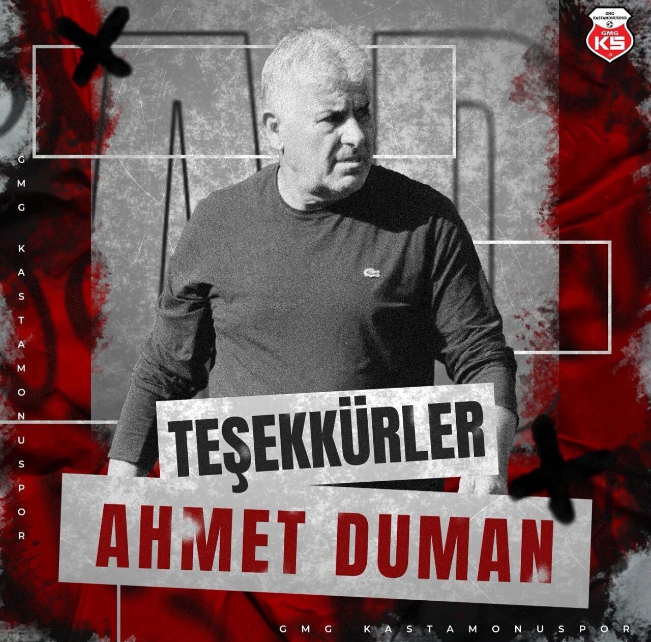 Kastamonuspor, Teknik Direktör Ahmet Duman ile karşılıklı olarak yollarını ayırdığını