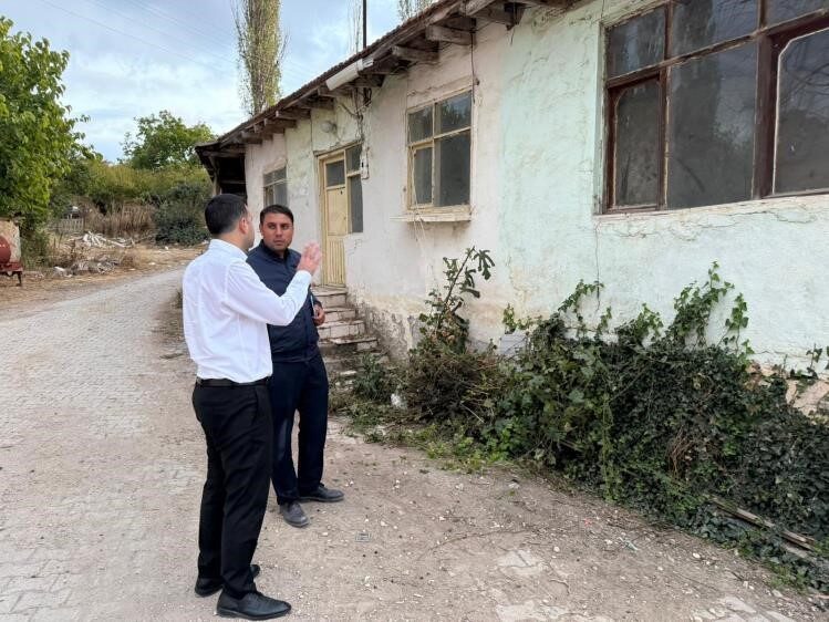 Osmaneli Kaymakamı Abdüssamed Kılıç, Balçıkhisar Köyü'nde inşaat çalışmaları ve köyün