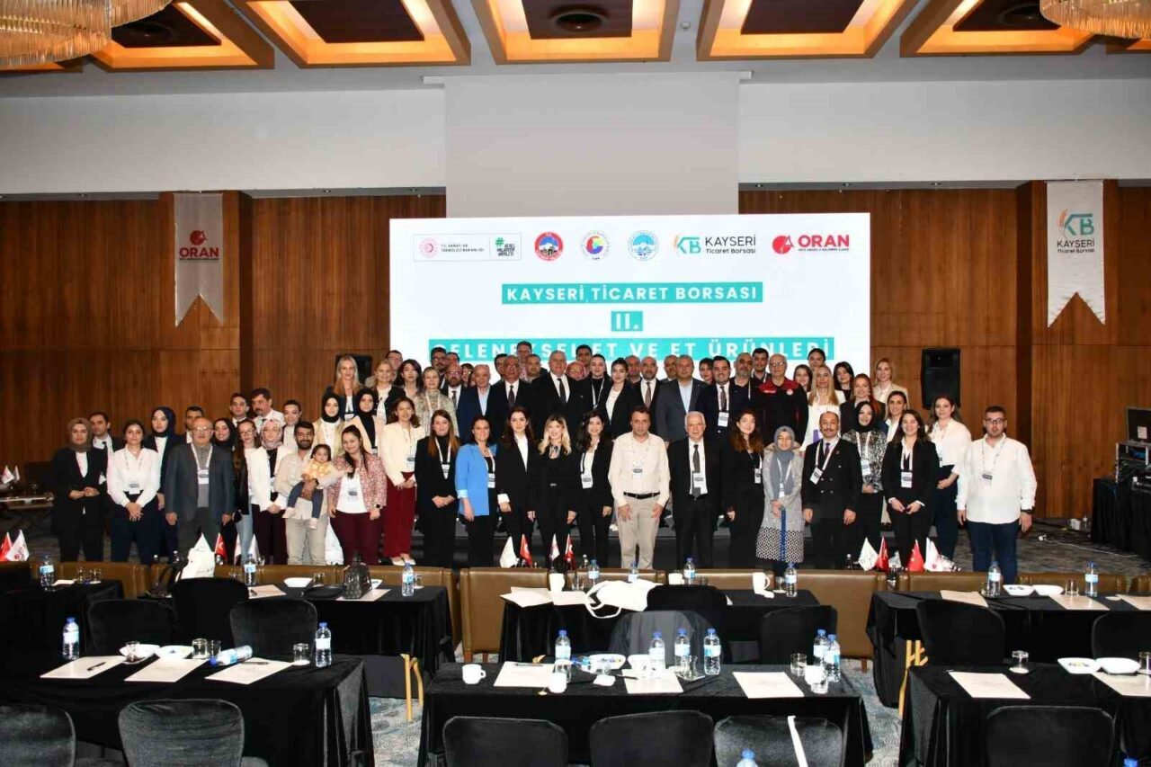 Kayseri Ticaret Borsası, "II. Geleneksel Et ve Et Ürünleri Çalıştayı"nı