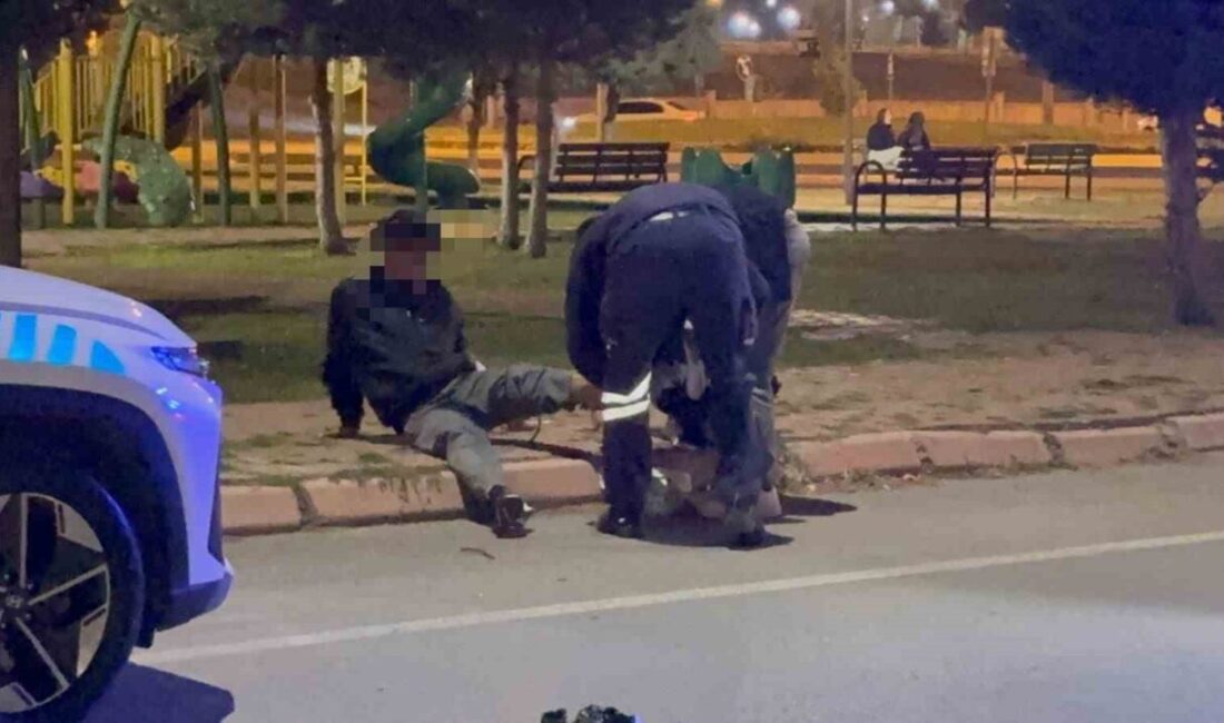 Kayseri'nin Melikgazi ilçesindeki bir parkta iki grup arasında çıkan kavgada