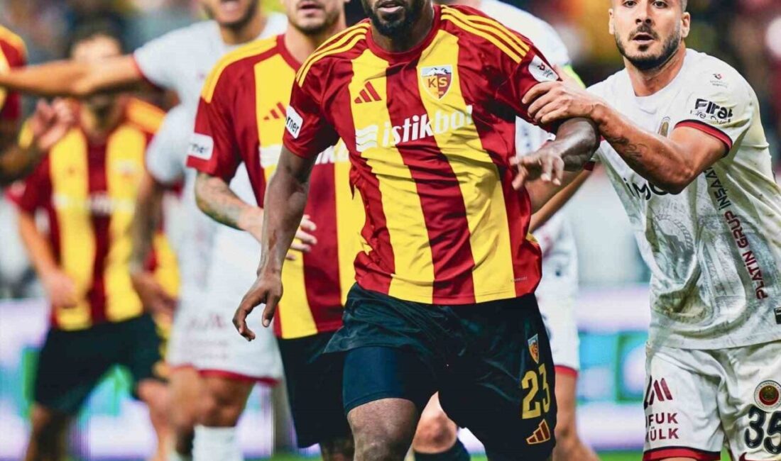 Kayserispor, Trendyol Süper Lig'de 8 maçta 5 kez 1-1 berabere
