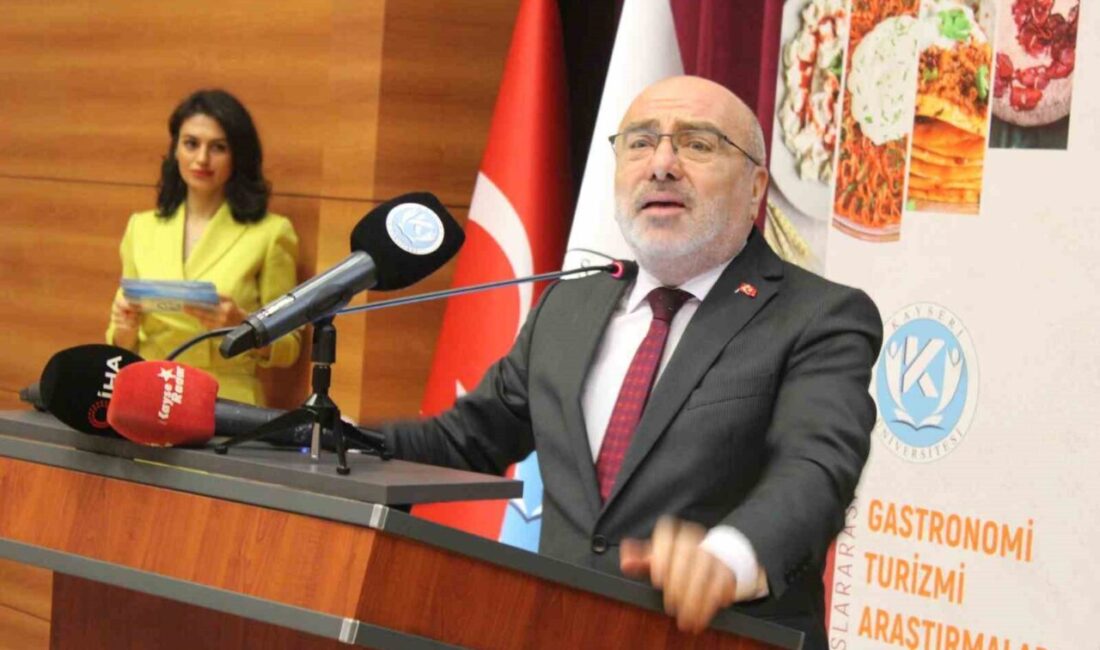 Kayseri Üniversitesi, 9. Uluslararası Gastronomi Turizmi Araştırmaları Kongresi'ne ev sahipliği