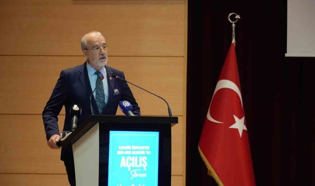 Karabük Üniversitesi, 2025-2026 Akademik Yılı'nı Doç. Dr. Mustafa Hulki Cevizoğlu’nun