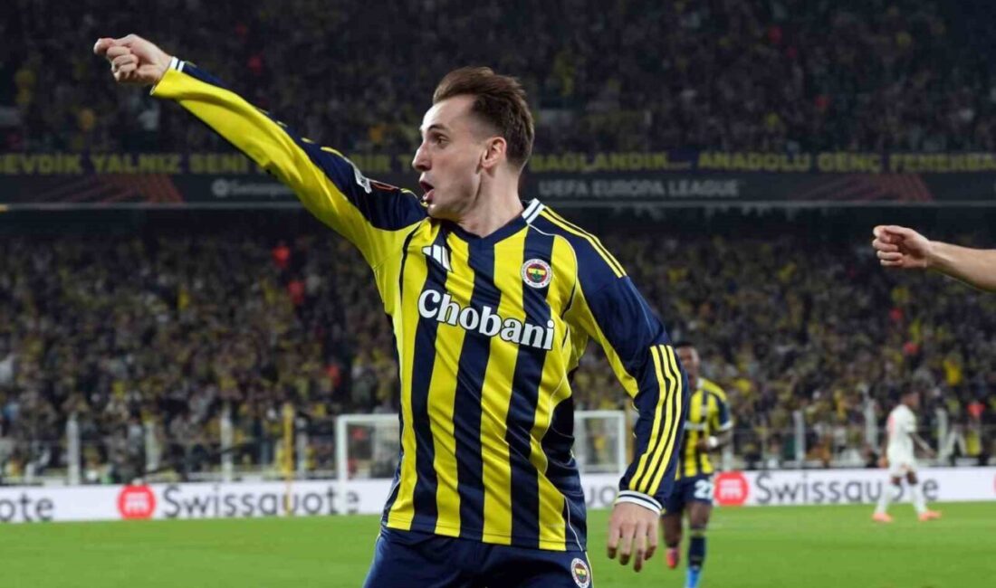 Fenerbahçe’nin yeni transferi Kerem Aktürkoğlu, UEFA Avrupa Ligi’nde Nice maçında