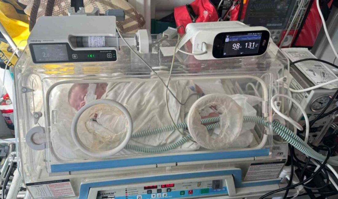Ankara Bilkent Şehir Hastanesi'nde 170 gündür tedavi gören Kerem bebek,