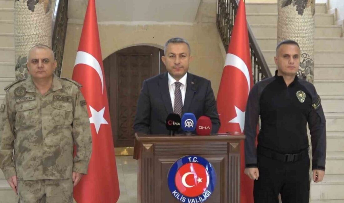 Kilis Valisi Tahir Şahin, güvenlik toplantısında kişilere karşı işlenen suçların