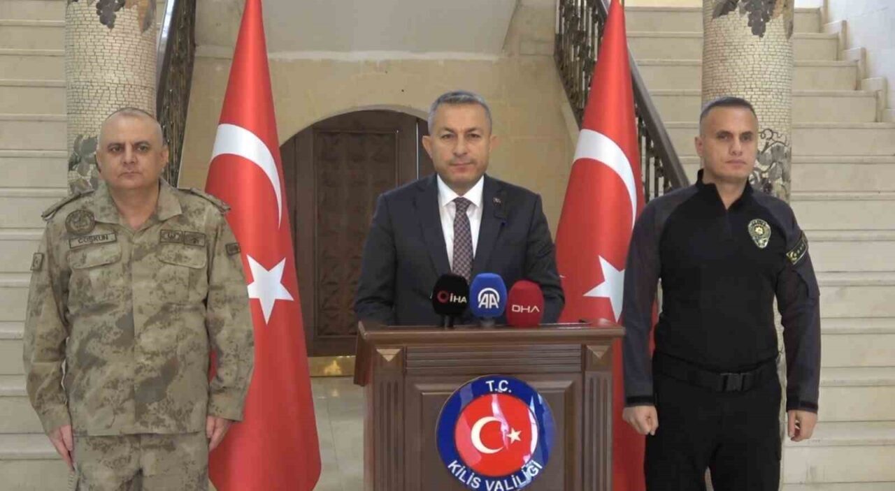 Kilis Valisi Tahir Şahin, güvenlik toplantısında kişilere karşı işlenen suçların