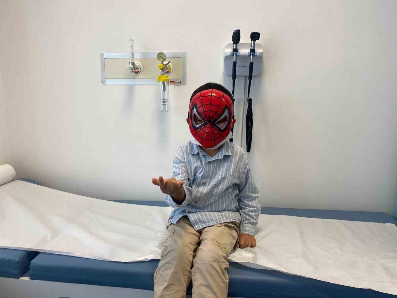 Kırgızistanlı aileye ait 2 yaşındaki Baihan Baktybekova, lösemi tanısı sonrası