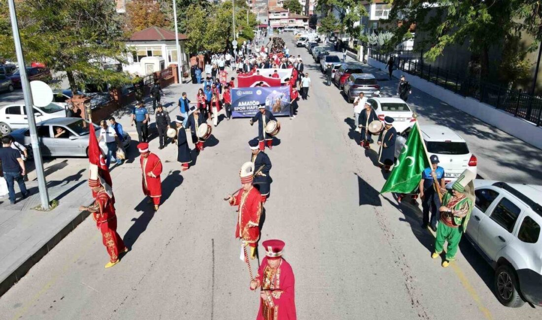 Kırıkkale'de, gençlerin spor alanındaki gelişimini desteklemek amacıyla "Amatör Spor Haftası"