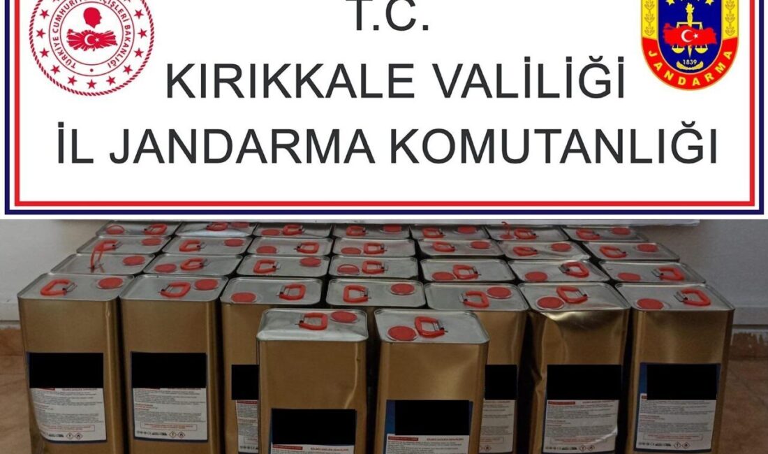 Kırıkkale’de Jandarma, Kargo Şubesinde 170 Litre Kaçak Etil Alkol Tespit Etti Kırıkkale'de jandarma, bir kargo firmasının şubesinde yaptığı operasyonda 170 litre