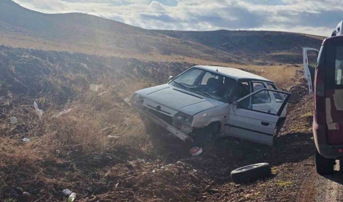 Kırıkkale’nin Sulakyurt ilçesinde M.Ö. yönetimindeki otomobil, direksiyon hakimiyetinin kaybolması sonucu