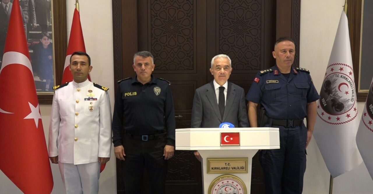 Kırklareli Valisi Uğur Turan, Eylül ayında düzensiz göçle mücadele kapsamında