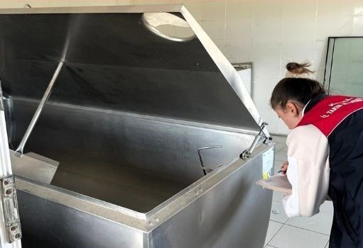 Kırklareli İl Tarım ve Orman Müdürlüğü, Pehlivanköy'deki süt toplama merkezlerinde