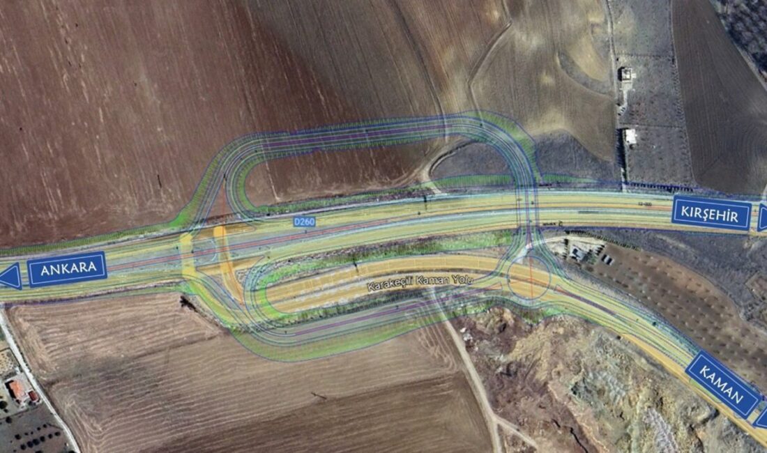 Ulaştırma ve Altyapı Bakanı Abdulkadir Uraloğlu, Kırşehir'in Kaman ilçesinde toplam