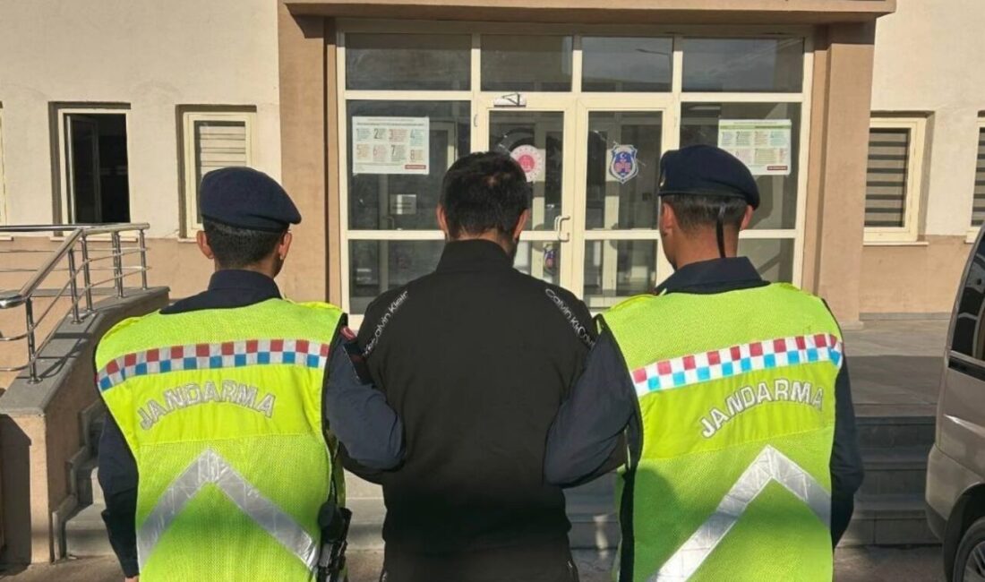 Kırşehir'de jandarma, haklarında kesinleşmiş hapis cezaları bulunan Y.E.D. (27) ve