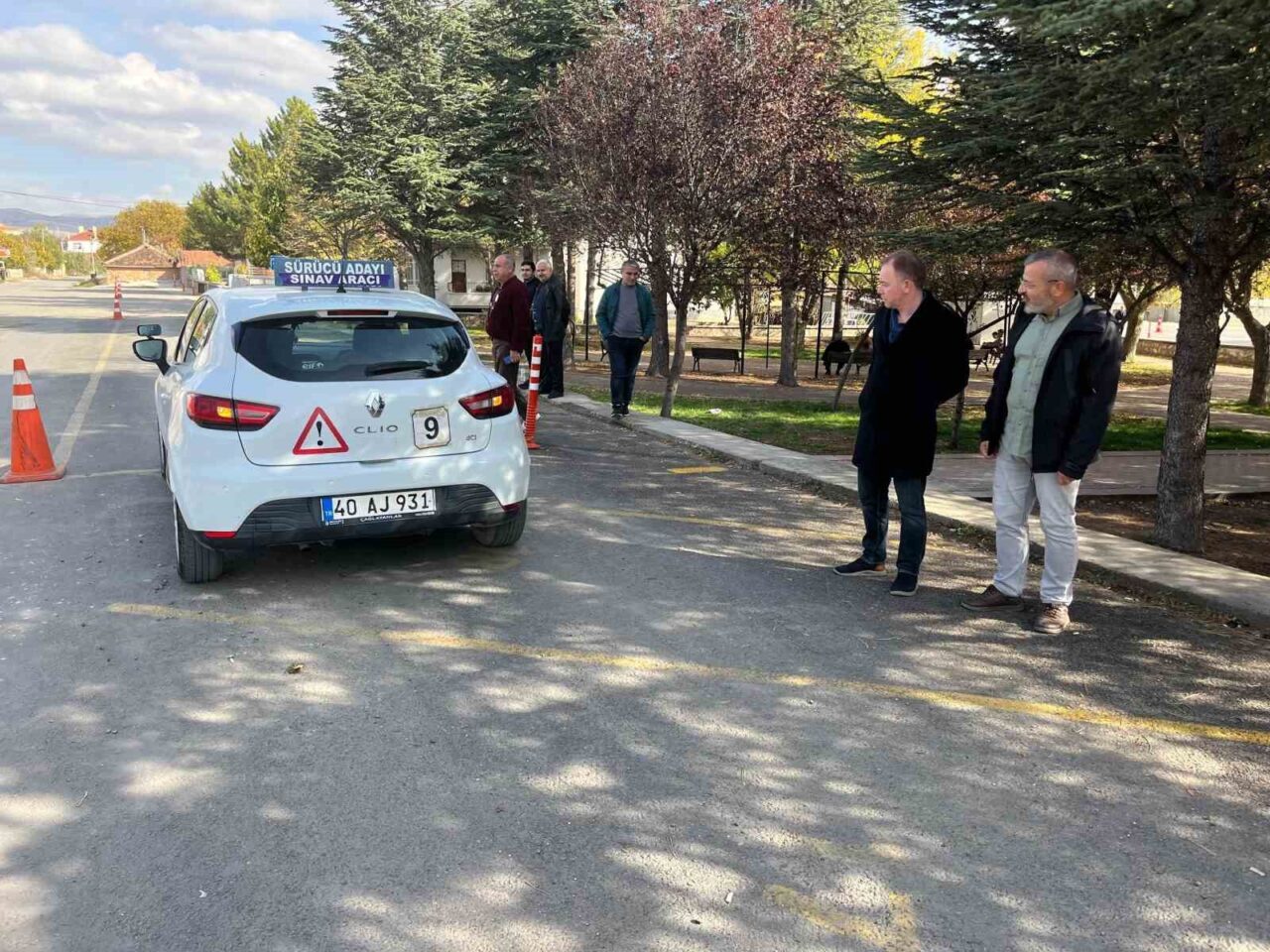 Kırşehir’de gerçekleştirilen motorlu taşıt sürücüleri sınavında 386 adaydan 259'u başarılı