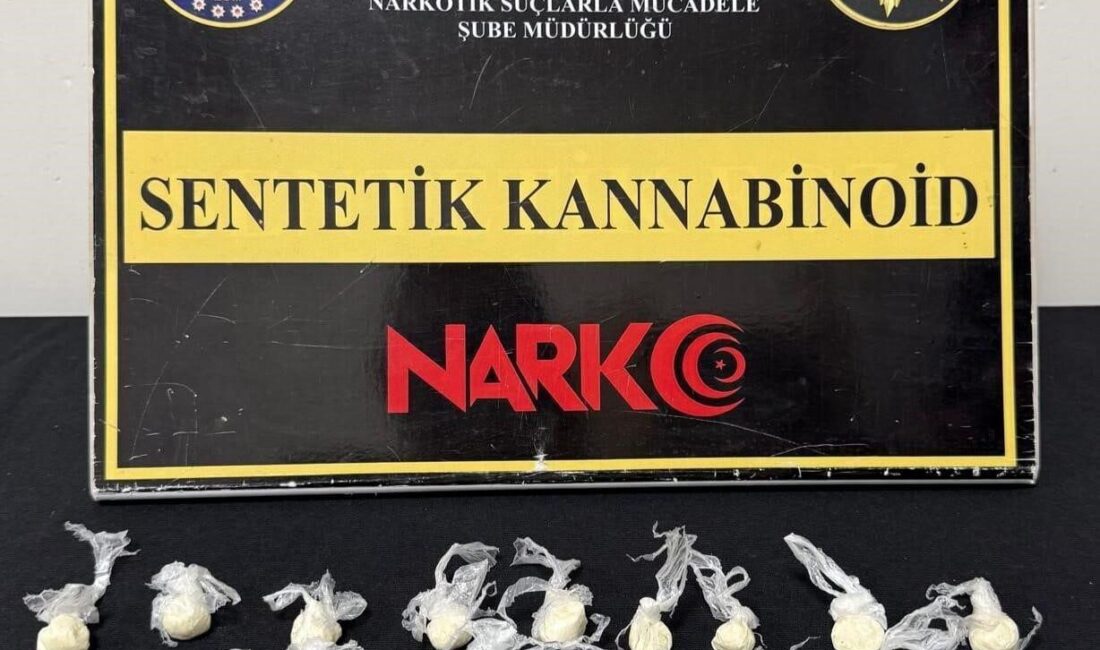 Kırşehir'de düzenlenen uyuşturucu operasyonunda, Narkotik Suçlarla Mücadele Şube Müdürlüğü ekipleri