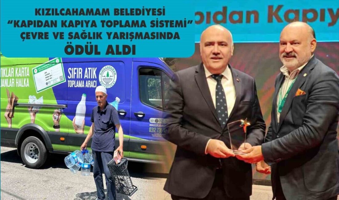 Kızılcahamam Belediyesi, "Kapıdan Kapıya Toplama Sistemi" ile Türkiye Sağlıklı Kentler