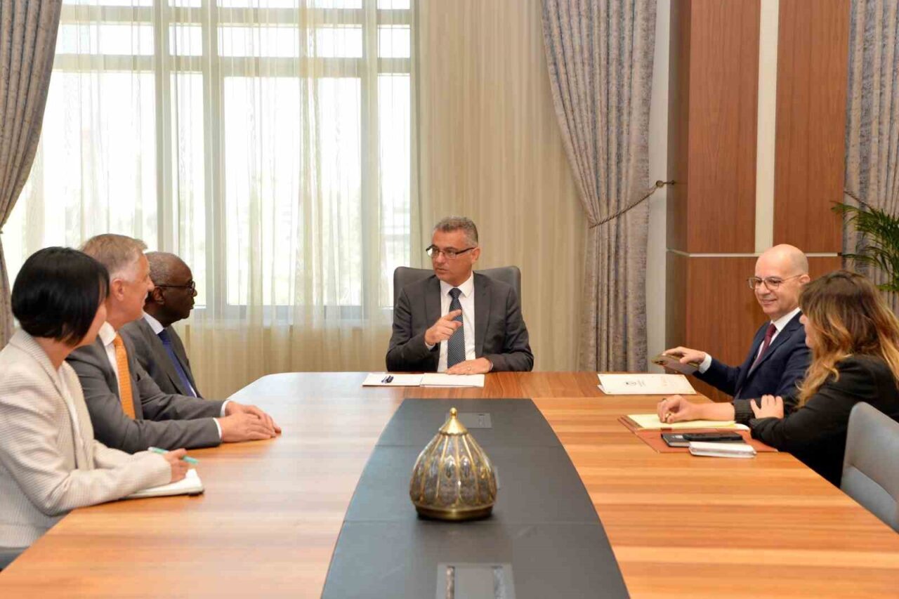 KKTC Cumhurbaşkanı Tufan Erhürman, BM Kıbrıs Özel Temsilcisi Khassim Diagne