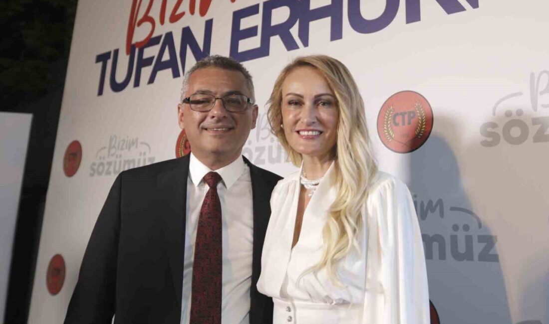 KKTC’nin yeni Cumhurbaşkanı Tufan Erhürman, Lefkoşa'da düzenlediği mitingde Türkiye ile