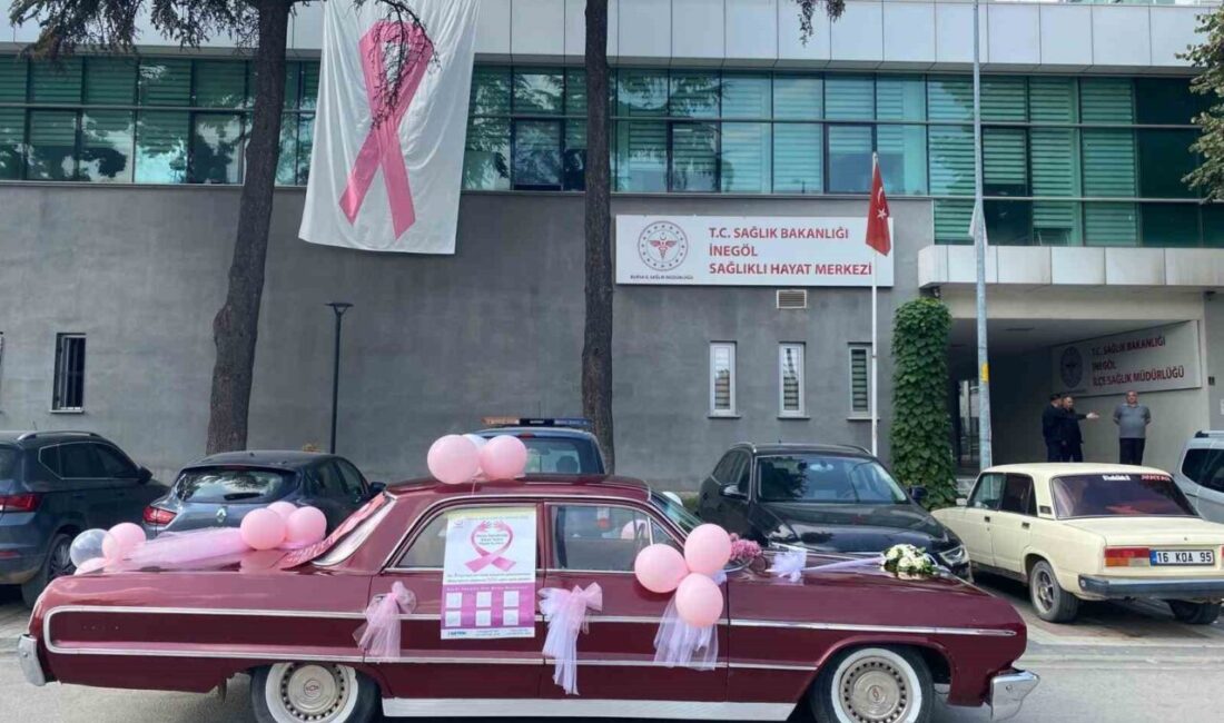 Bursa'nın İnegöl ilçesinde, Sağlık Müdürlüğü, Ekim Meme Kanseri Farkındalık Ayı
