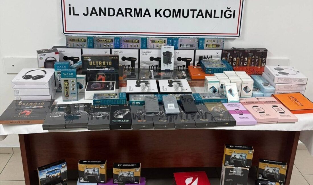 Kocaeli'de jandarma, kaçakçılıkla mücadele kapsamında Körfez ve Dilovası'nda gerçekleştirdiği operasyonda
