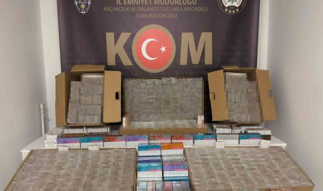 Kocaeli'nin Gölcük ilçesinde gerçekleştirilen bir operasyonda, 41 bin 880 dolu