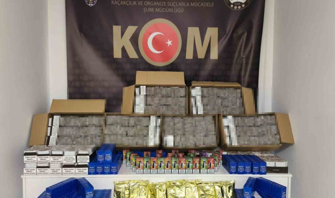 Kocaeli İl Emniyet Müdürlüğü, İzmit'te iki iş yerine düzenlediği operasyonda