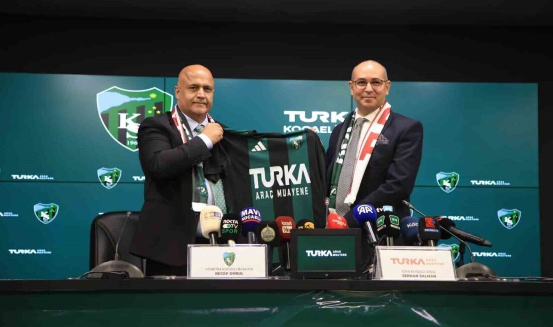 Kocaelispor, Turka Araç Muayene ile Stadyum İsim Sponsorluk Anlaşması İmzaladı Kocaelispor, Turka Araç Muayene A.Ş. ile stadyum isim sponsorluk anlaşması