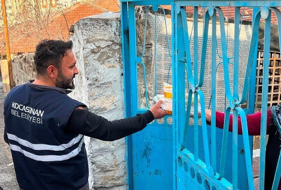 Kocasinan Belediyesi, 65 yaş üstü ve engelli ihtiyaç sahiplerine her