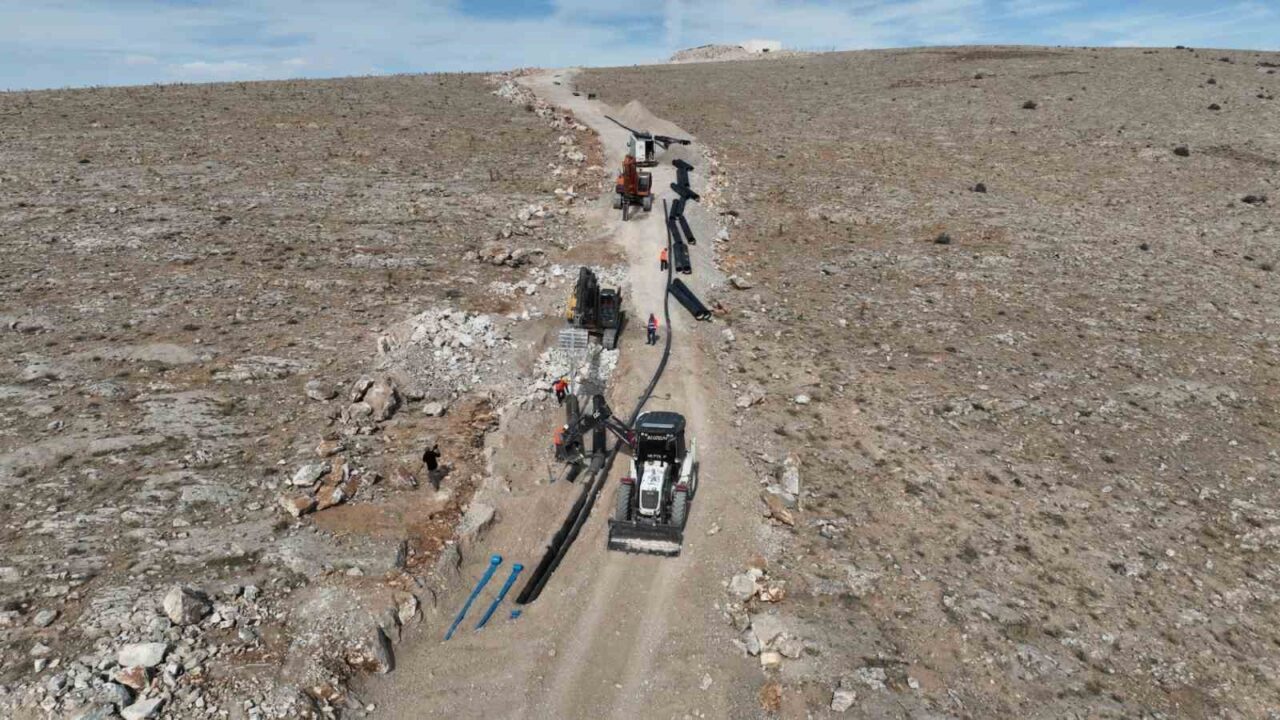 Konya Büyükşehir Belediyesi, Ilgın ilçesinin içme suyu ihtiyacını karşılamak amacıyla