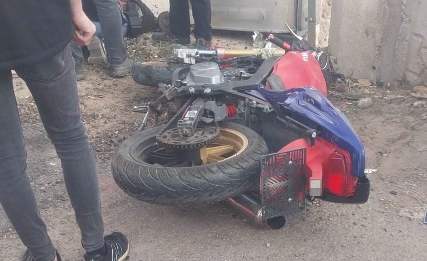 Konya'nın Beyşehir ilçesinde B.G. yönetimindeki motosikletin bir araçla çarpışması sonucu