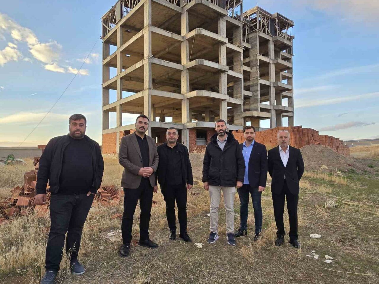 Yozgat'ın Sorgun ilçesindeki kooperatif evleri için yapılan ödemelerin ardından teslimat