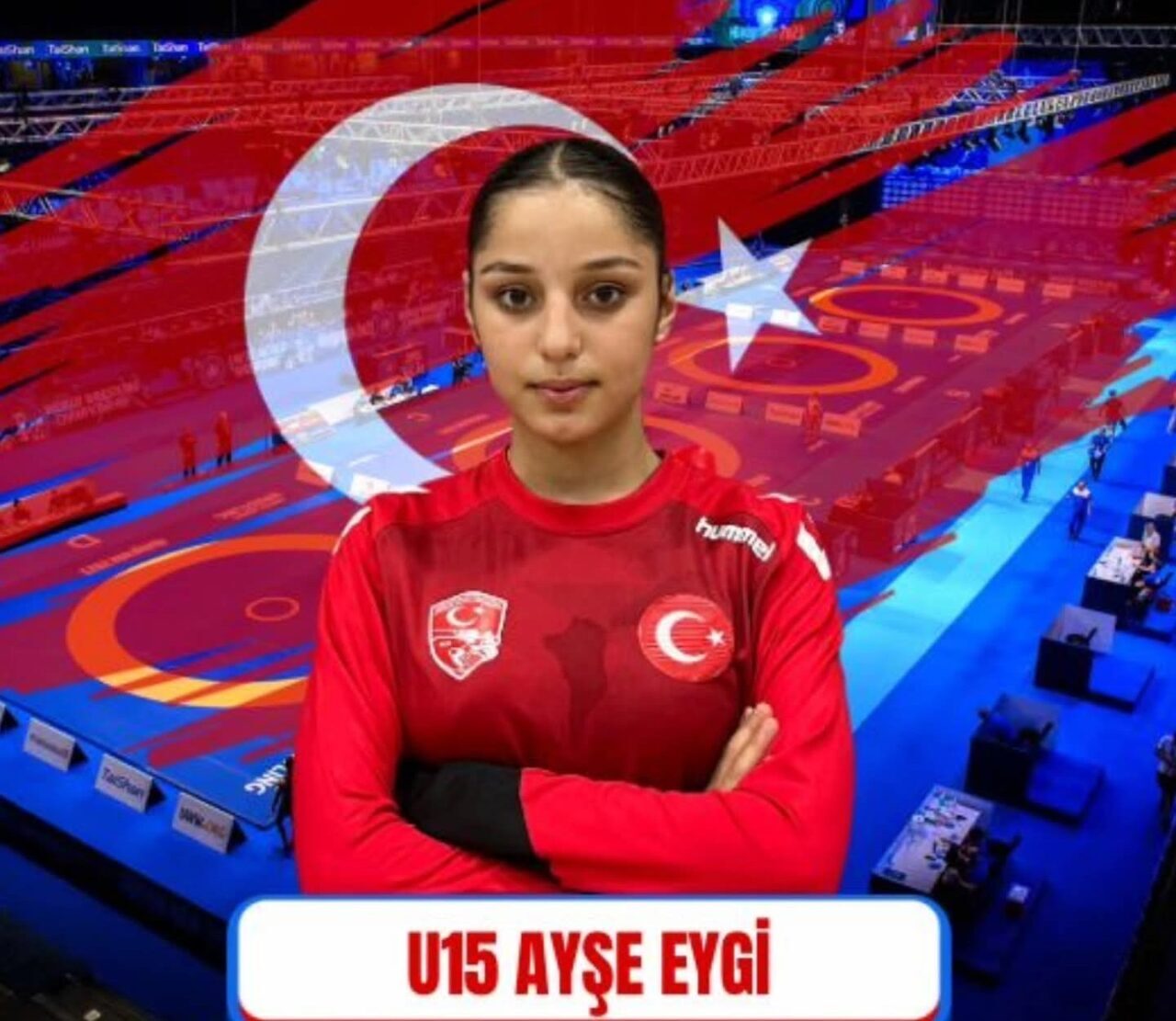 Köyceğizli güreşçi Ayşe Eygi, U15 Balkan Şampiyonası'na hazırlanmak için Yalova'daki