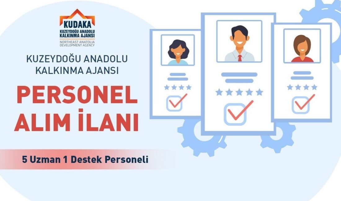 Kuzeydoğu Anadolu Kalkınma Ajansı (KUDAKA), TRA1 Bölgesi'nde görev alacak 5
