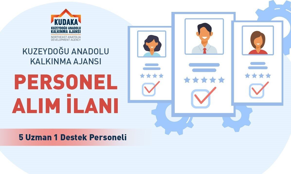 Kuzeydoğu Anadolu Kalkınma Ajansı (KUDAKA), TRA1 Bölgesi'nde görev alacak 5