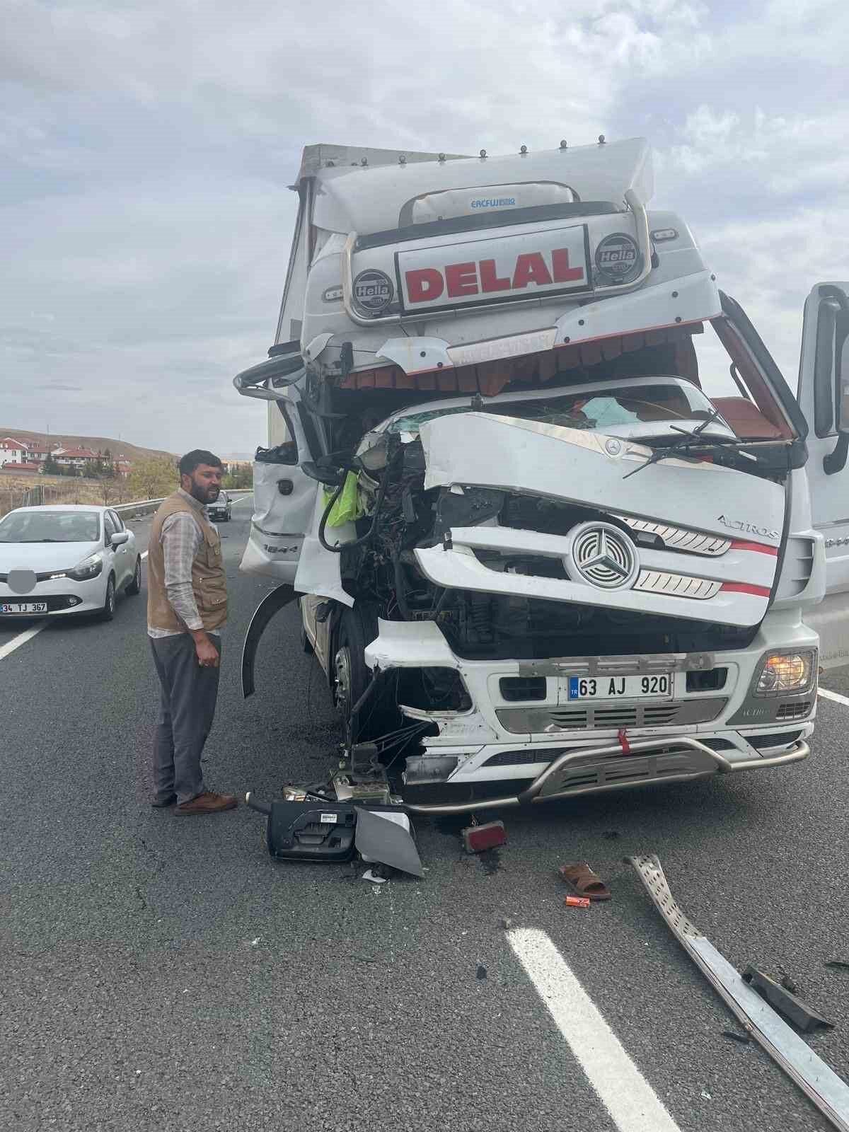 Kulu’da tır kazası: 1 yaralı