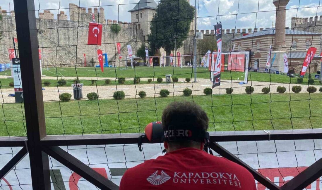 Kapadokya Üniversitesi (KÜN) öğrencileri, uluslararası Türkiye Drone Race 2025 yarışmasında