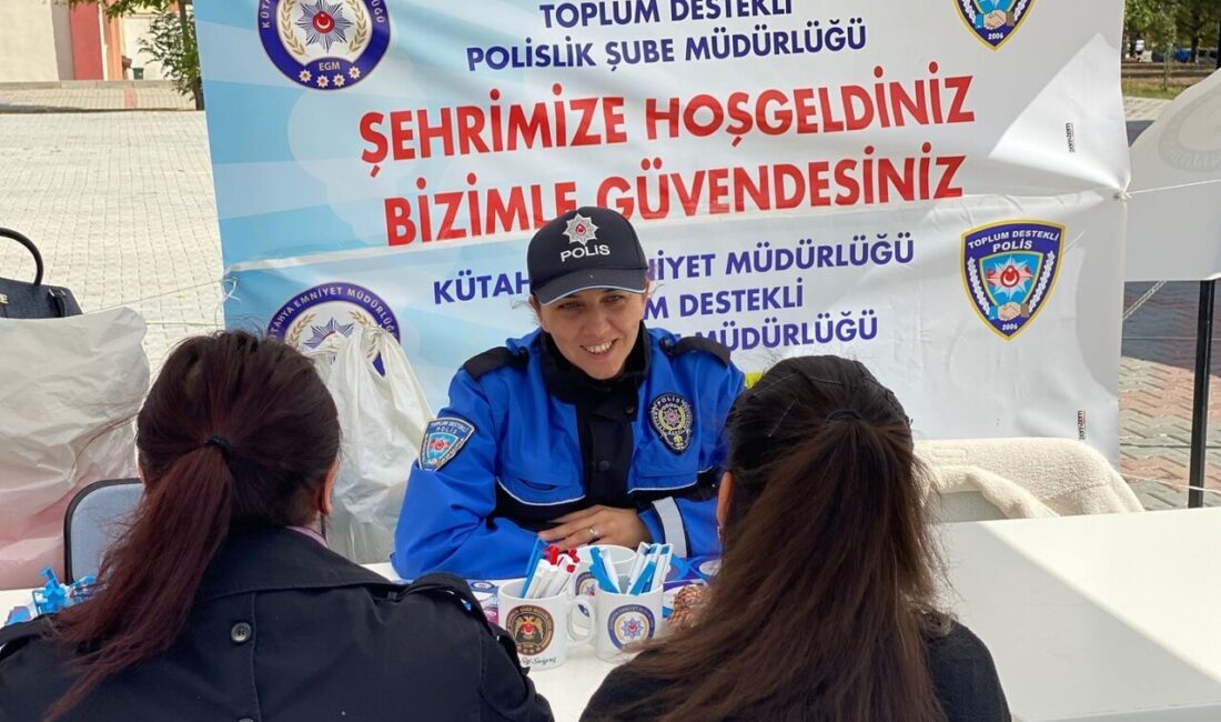 Kütahya Dumlupınar Üniversitesi'nde eğitim gören yeni öğrenciler için İl Emniyet