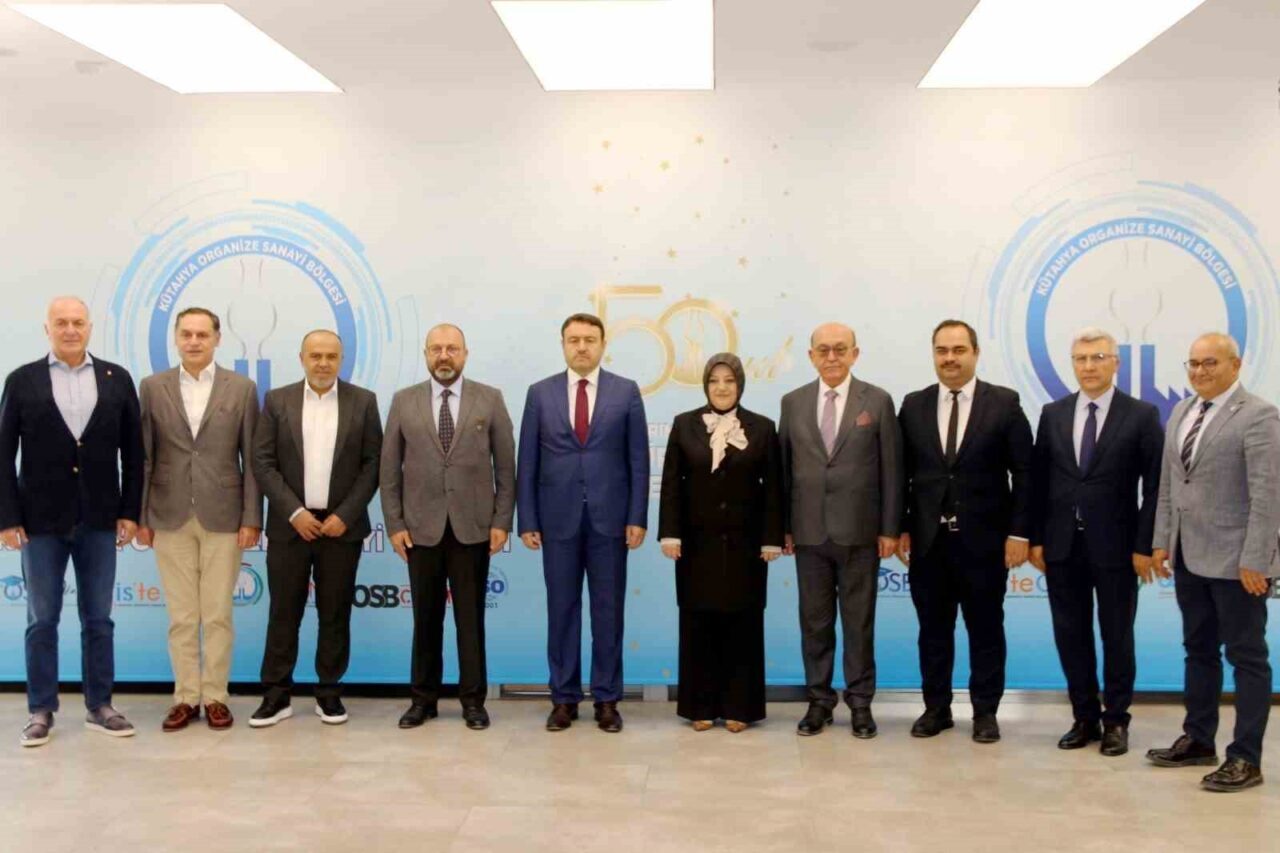 Kütahya Valisi Musa Işın, Kütahya Organize Sanayi Bölgesi'ni ziyaret ederek