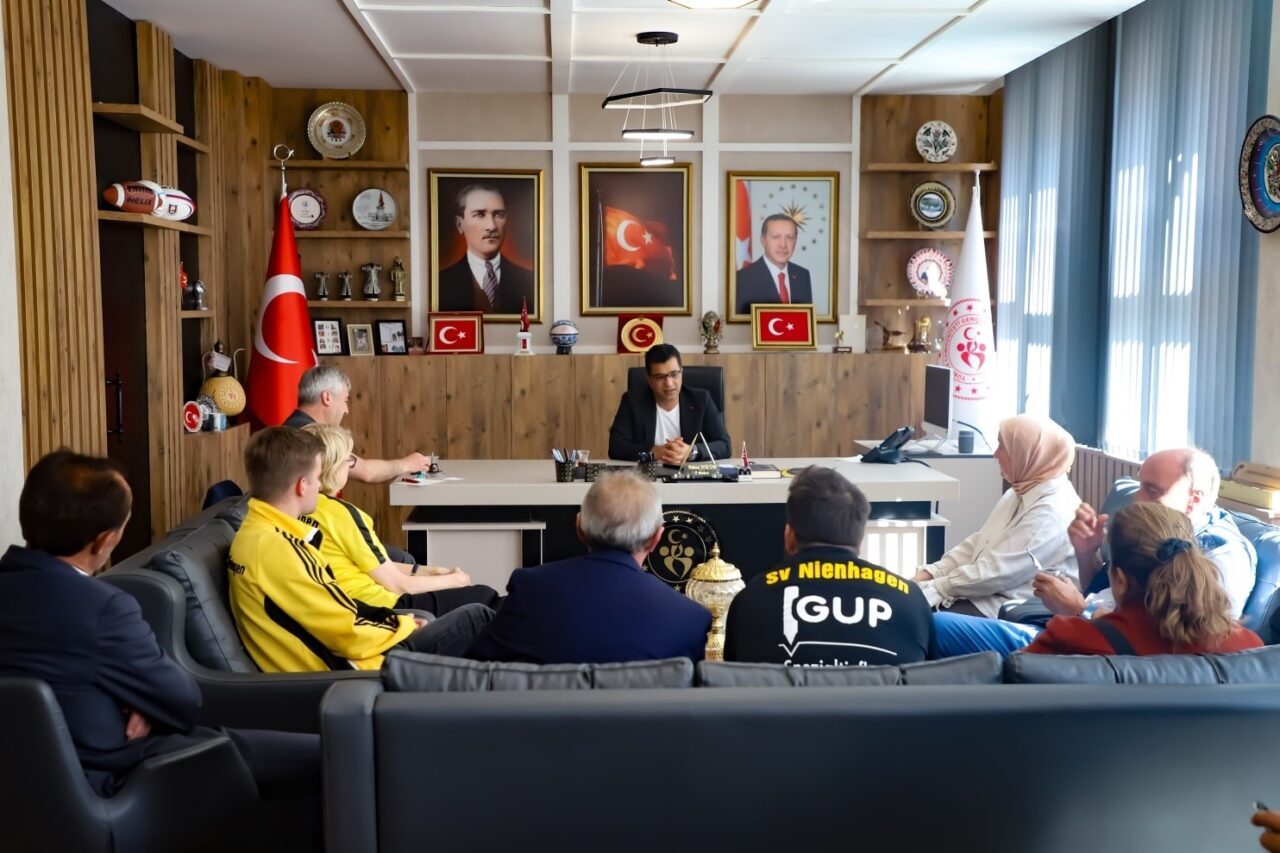 Kütahya Gençlik ve Spor İl Müdürlüğü, Almanya'nın Nienhagen Belediyesi heyetini