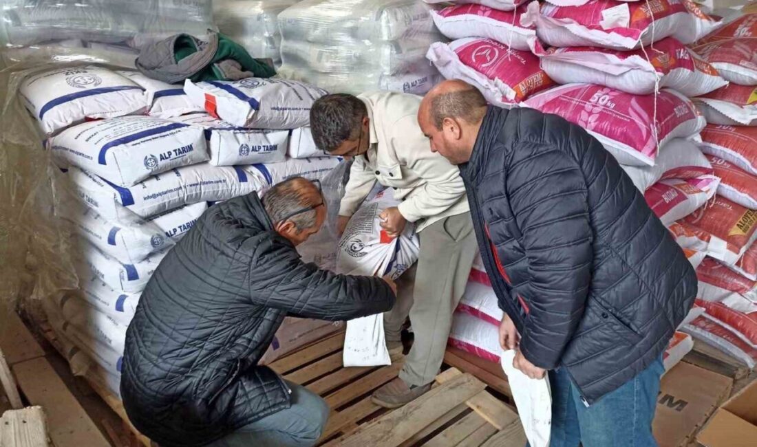 Kütahya İl Tarım ve Orman Müdürlüğü, hububat ekim döneminde tohum