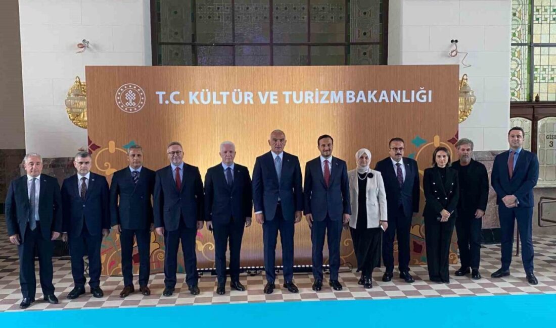 Haydarpaşa ve Sirkeci Garları, Kültür ve Sanatın Yeni Merkezi Olacak Kültür ve Turizm Bakanı Mehmet Nuri Ersoy, Haydarpaşa ve Sirkeci