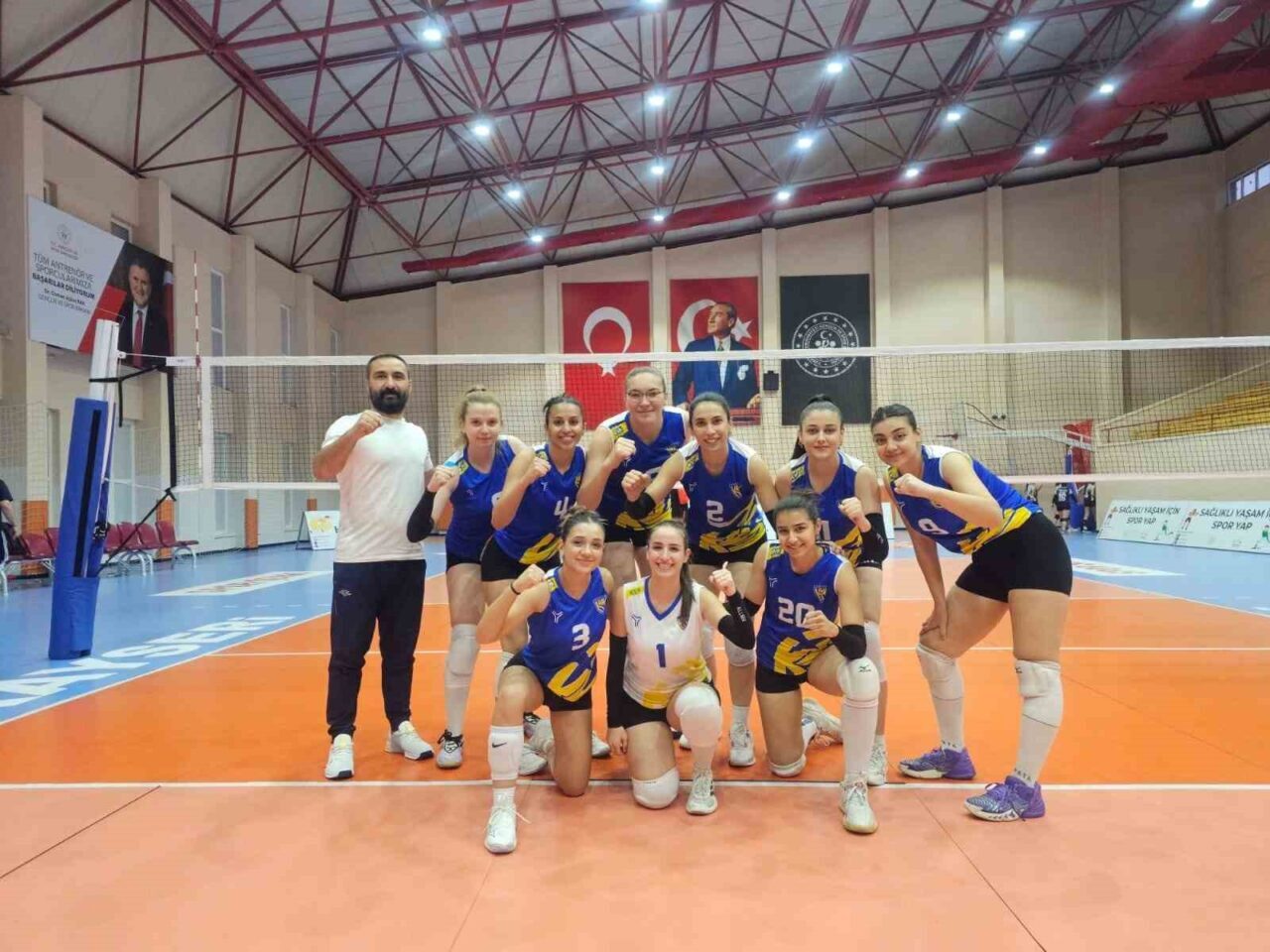 KVK Cimnastikspor, Türkiye Kadınlar 2. Voleybol Ligi 15. Grup'ta, Gaziantep