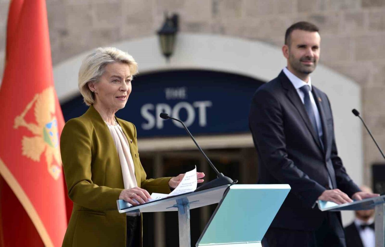 AB Komisyonu Başkanı Ursula von der Leyen, Karadağ'ın AB üyeliği