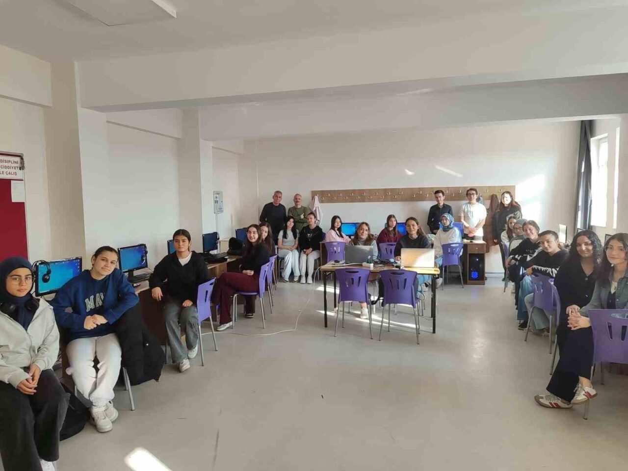 Afyonkarahisar Zübeyde Hanım Kız Mesleki ve Anadolu Lisesi'nde ilk kez