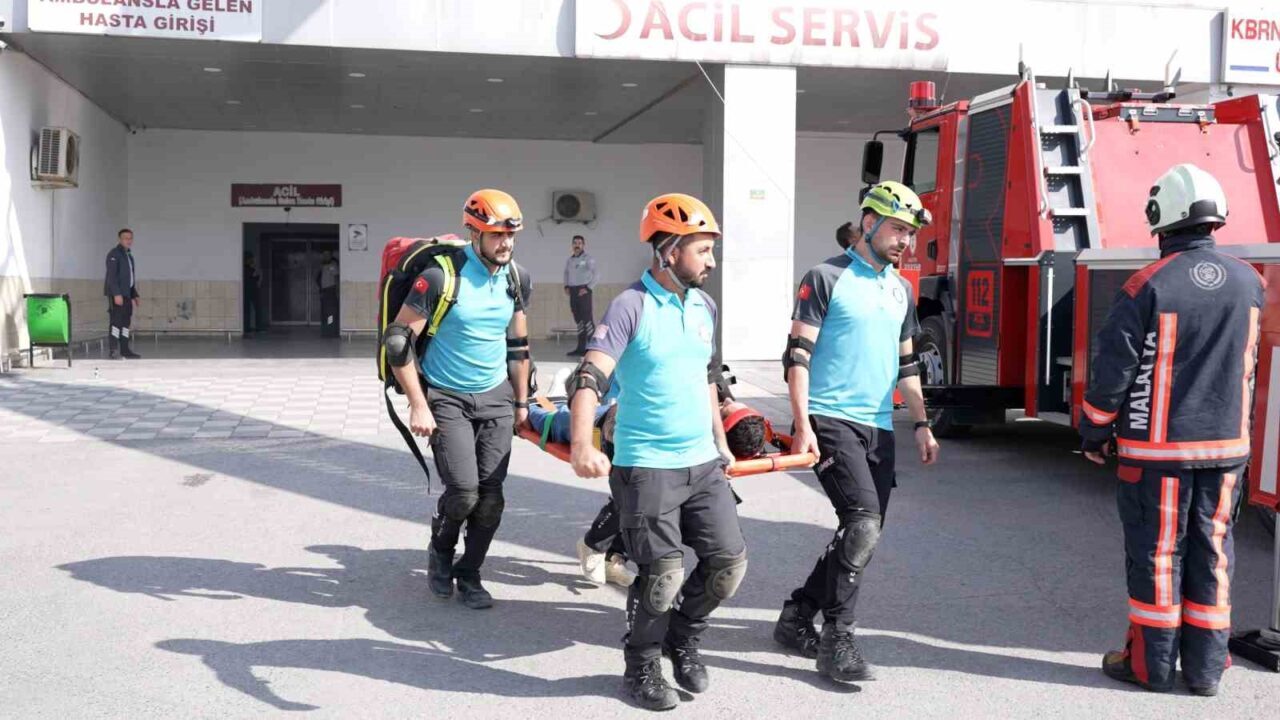 Malatya Eğitim ve Araştırma Hastanesi, 22-23 Ekim 2025 tarihlerinde yangın,