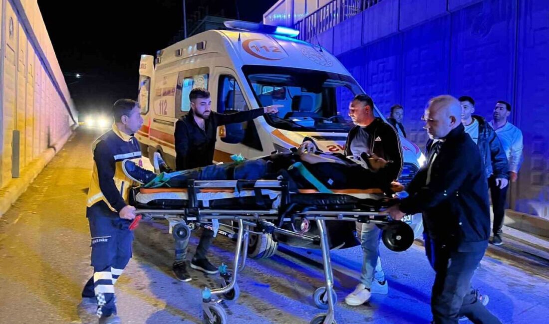Malatya'da bir motosiklet devrildi, iki kişi yaralandı. Kaza, İnönü Caddesi'ndeki