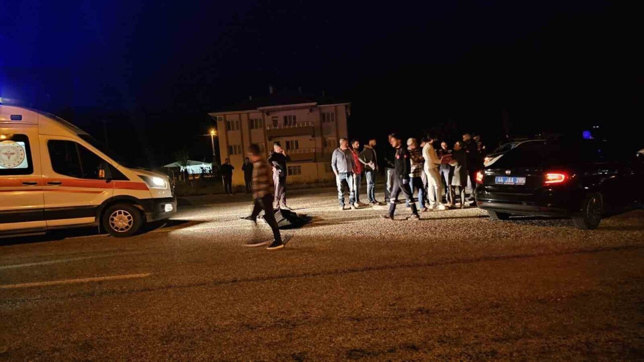 Malatya'nın Doğanşehir ilçesinde, A.B. (30) yönetimindeki hafif ticari araç, yolun